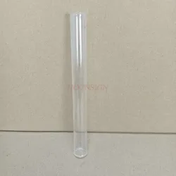 Combustion tube 20x200mm rigid high temperature glass tube reaction chemical experiment equipment consumables