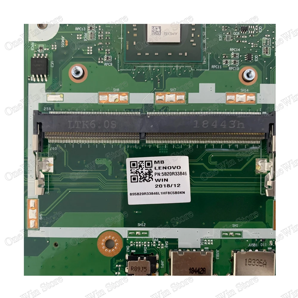 Placa-mãe fru A9-9425 4 para laptop, modelos 330-15ast 81d6 ideapad lenovo dg425/dg525/dg725