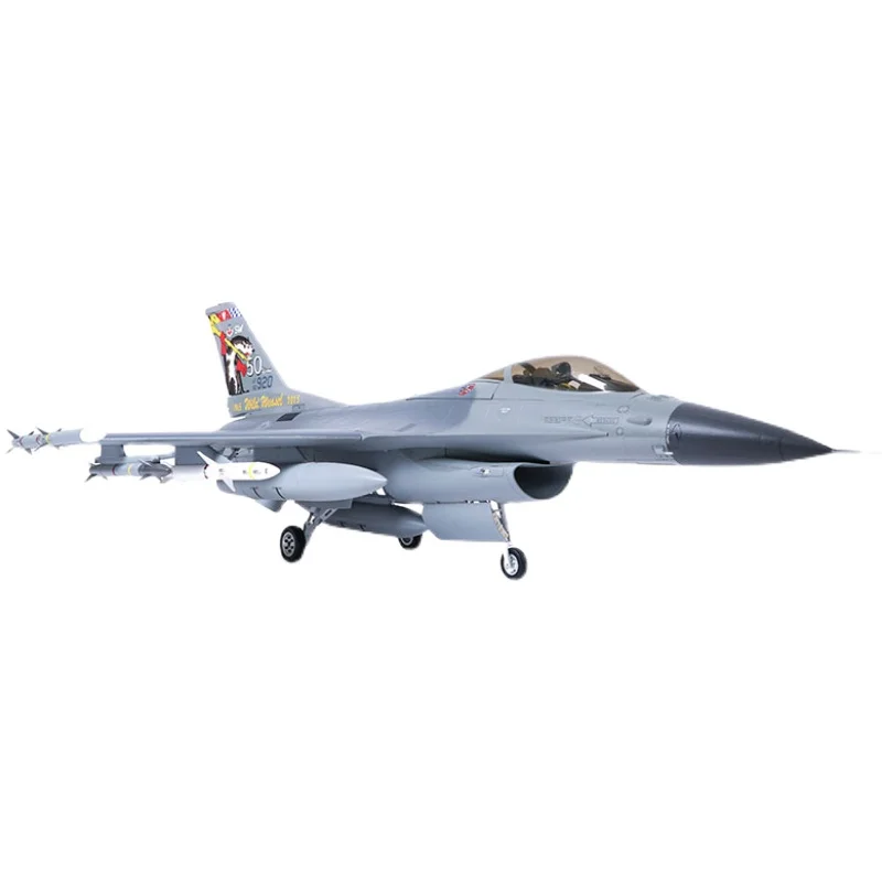 FMSRC RC Airplane 80mm Ducted Fan EDF Jet F16 F-16 Falcon 6CH with Flaps Retracts Hobby Model Plane Aircraft Avion Boy Gift