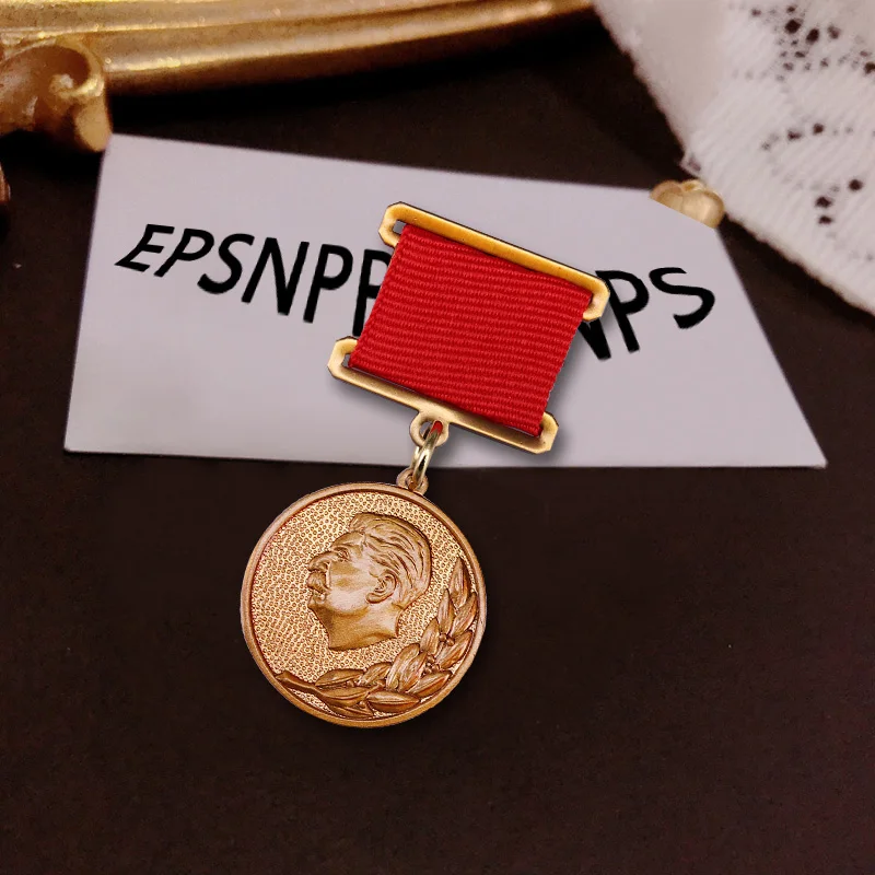 Badge Laureate of the Stalin Prize 1st Class 1951 Issue Honorary USSR Medal Collection