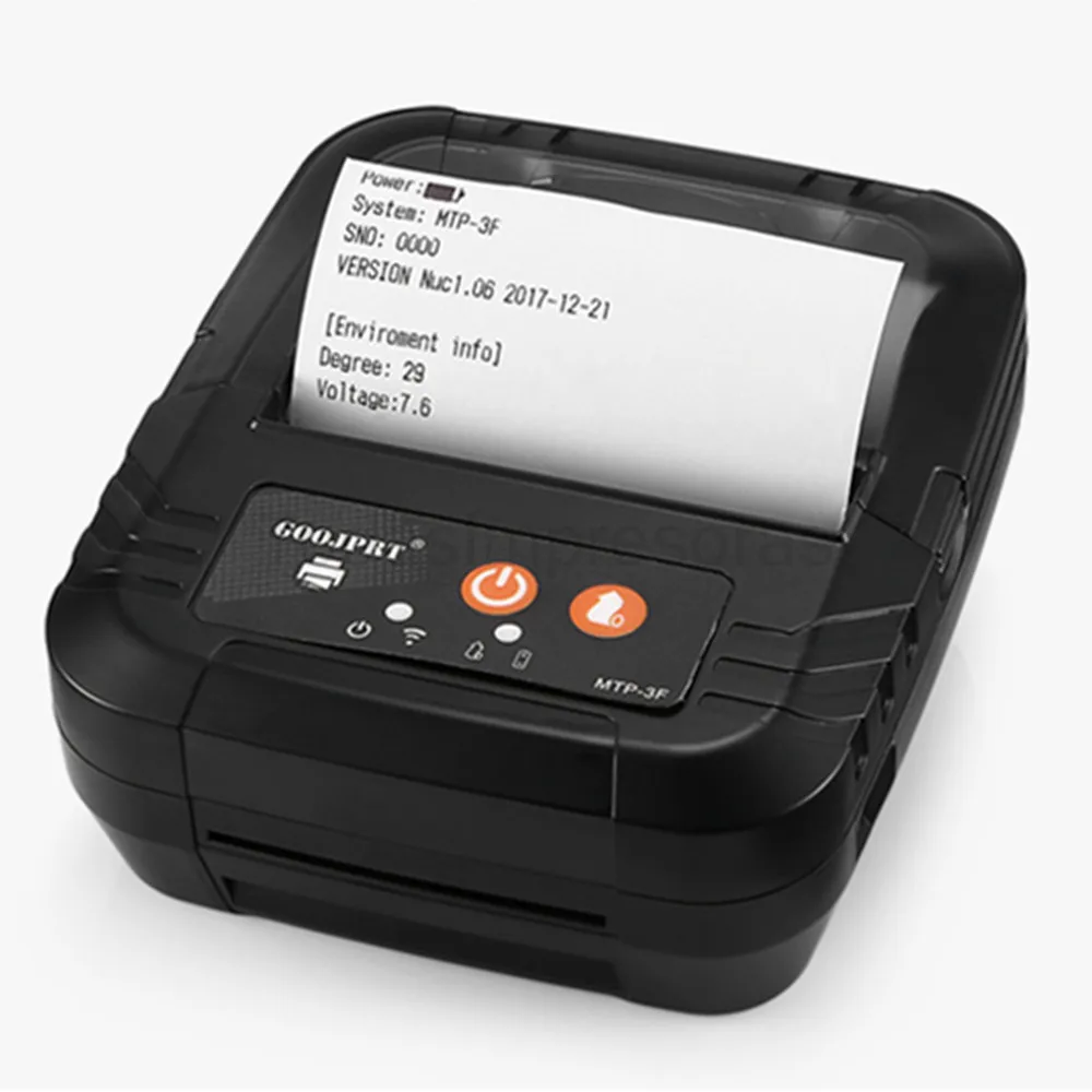 New: 80mm Paper Wireless Portable Bluetooth Receipt Thermal Printers Android and iOS free SDK No Need Ink or Toner Recibos