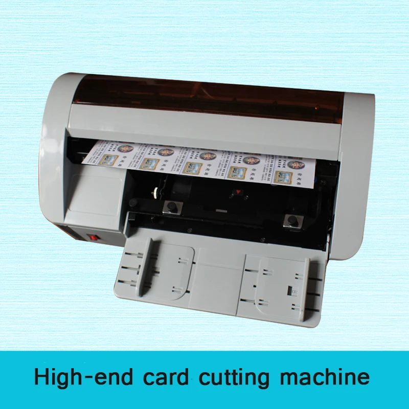 Automatic Card Cutting Machine Automatic Grinding Horizontal Vertical Cutting Business Name Card Cutter Electric Paper Trimmer