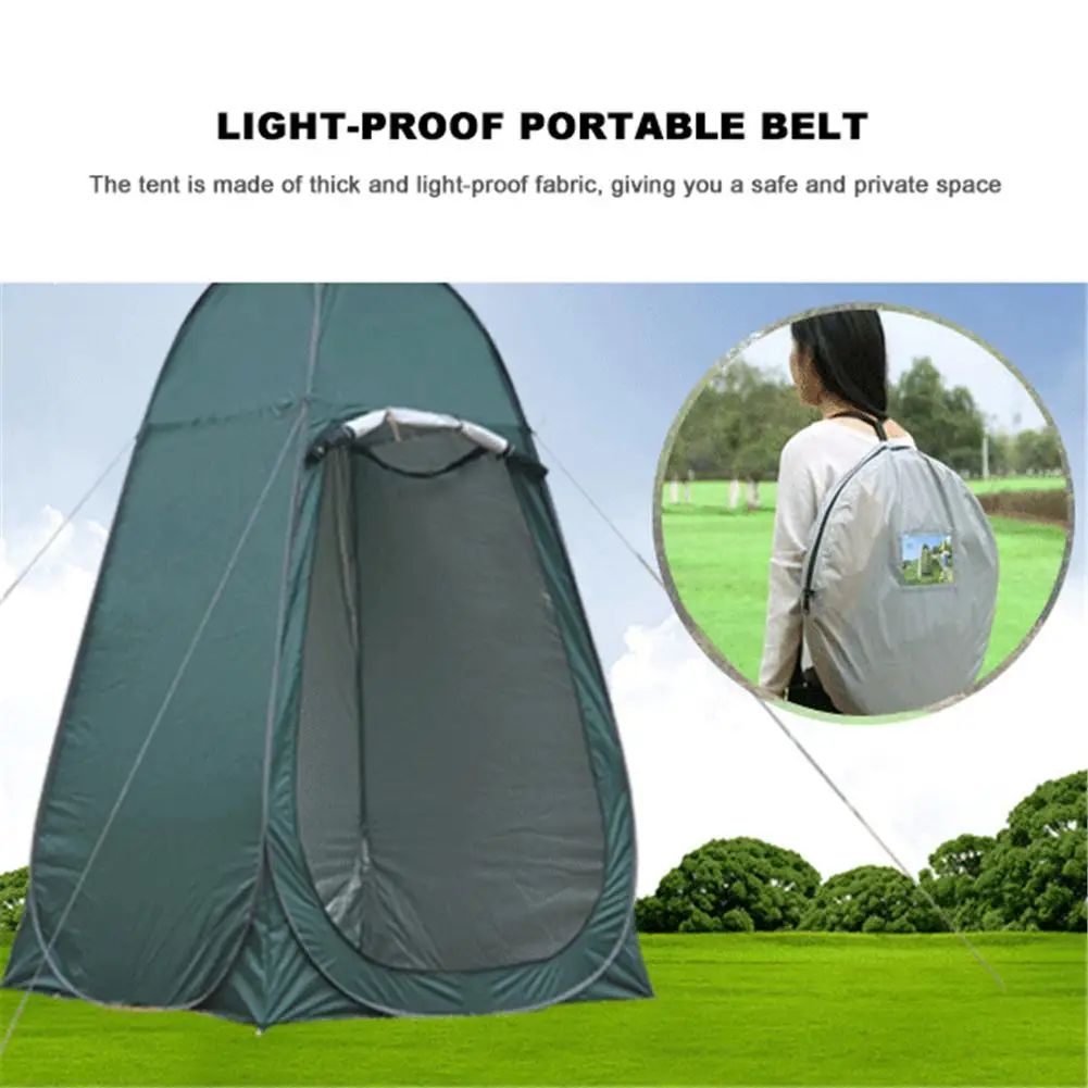 Portable Privacy Shower Toilet Camping Pop Up Camouflage Function Outdoor Picnic Shift Bathing Dressing Tent Fishing Tents