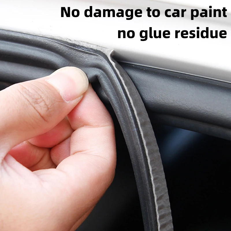 Car Door Sealing Strips 3 Layer Sealing Stickers Auto Soundproof Dust-Proof Waterproof Rubber Seal For Cars Interior Accessories