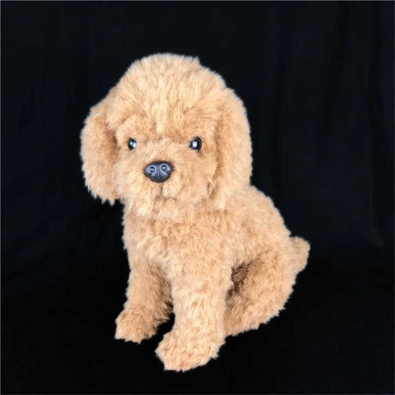 Simulation Teddy Dog Poodle Plush Toys Stuffed Cute Animals Dolls Soft Baby Pillow for Kids Girls Christmas Birthday Gifts