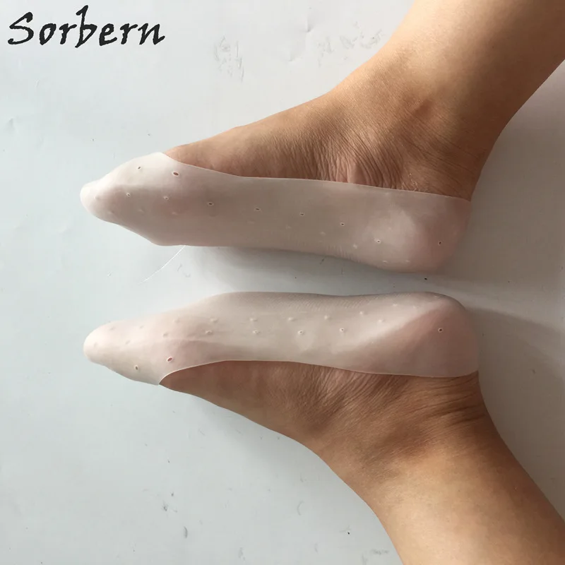 Sorbern Sexy Gel Ballet Heel Full Feet Pad Bunion Protector Soft Foot Care Tool Soft Pointy Pad for Ballet Shoes Insole