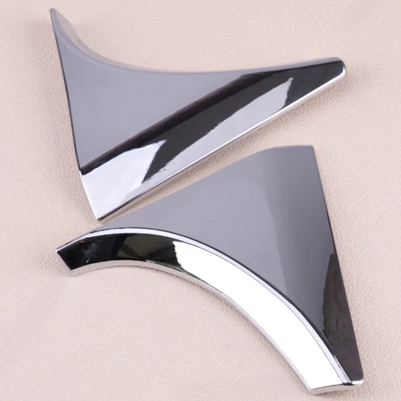 Car ABS Chrome 2Pcs Rear Window Tailgate Spoiler Trims Cover Fit for Nissan Qashqai J11 2014 2015 2016 2017 2018