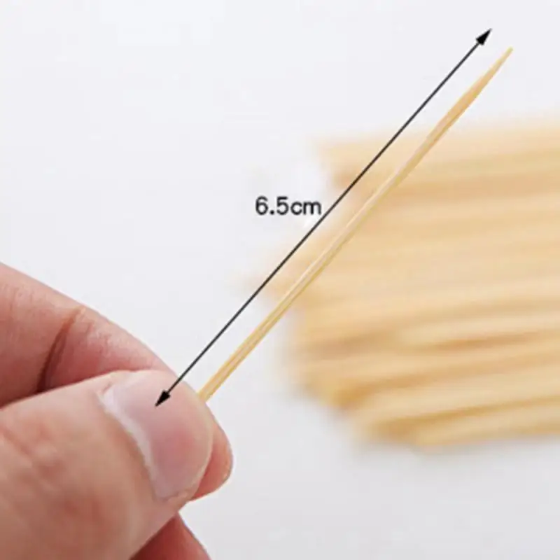 200Pcs Bamboo Toothpicks Oral Wooden Tooth Pick Care Bamboo Products Chinese Style Toothpicks Tandenstokers Table Accessories