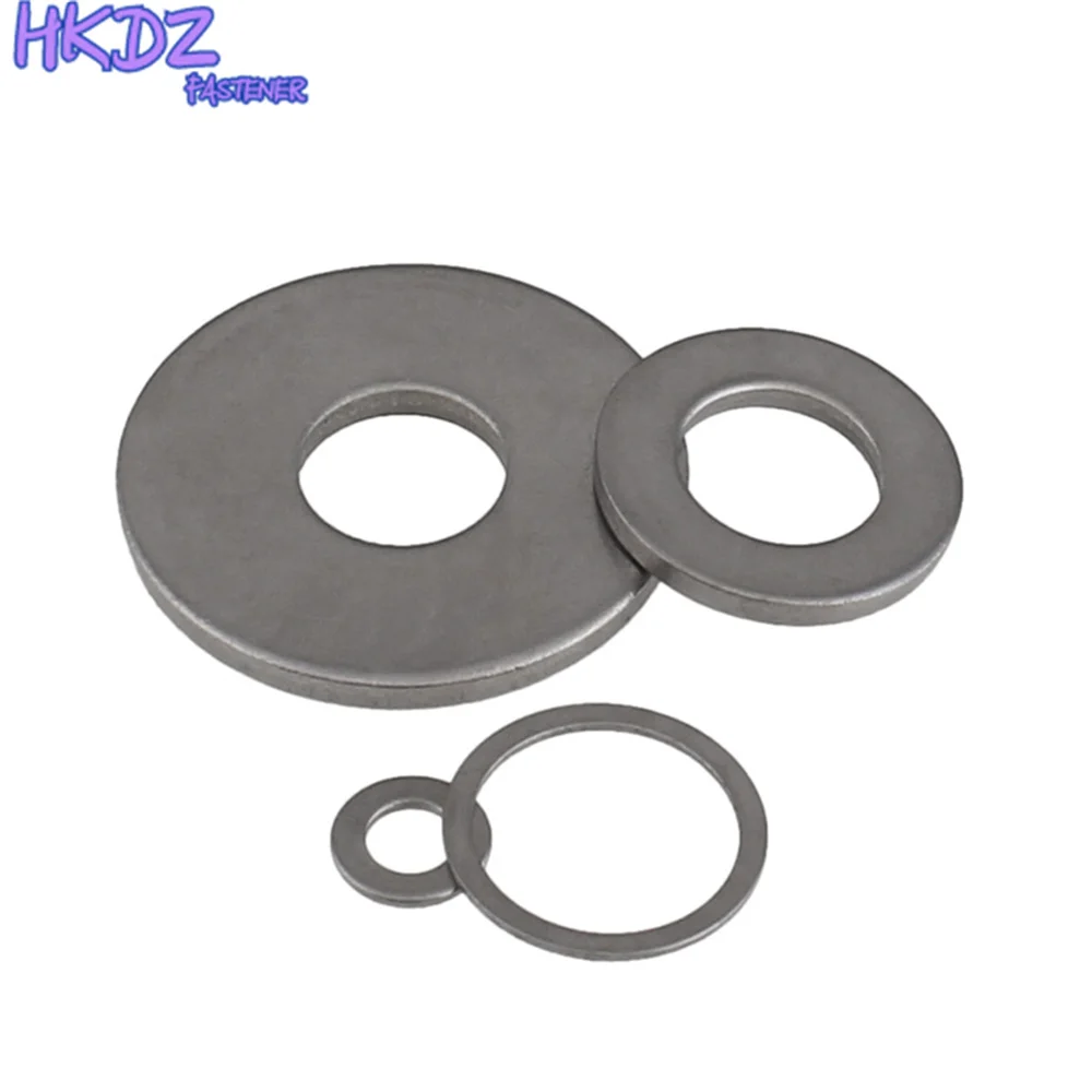 M2.5 M3 M3.5 M4 M5 M6 M8 M10 M12 M14 M16 316 Stainless Steel Large Size Oversize Big Wider Flat Washer Plain Gasket