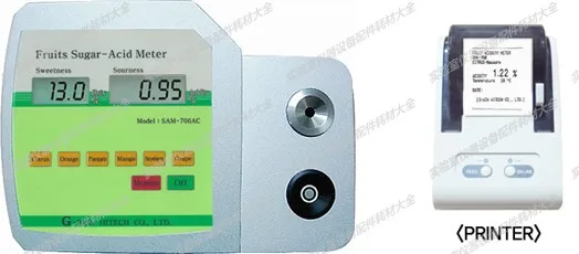 SAM-706AC multifunctional sugar and acidity meter for six kinds of fruits