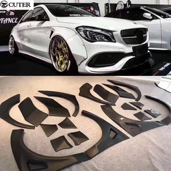 W117 C117 Cla250 Cla260 Cla45 Wide Car Body Kit Car Wheel Eyebrows for Benz W117 C117 Cla250 Cla45 14-15