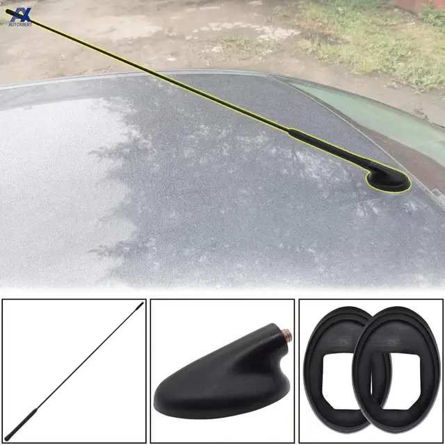 Samochodowa antena radiowa na dach Podstawa masztu Gumowy pręt uszczelniający Do Ford Focus MK1 MK2 Fiesta Mercury Cougar Mondeo CONNECT KA C-MAX AM