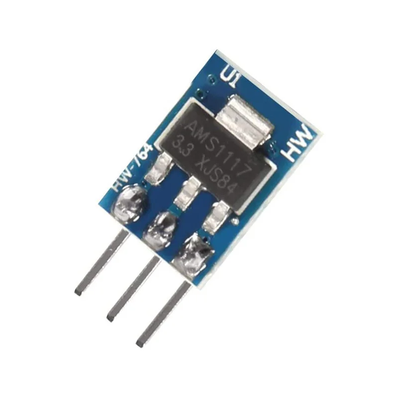 10pcs AMS1117 3.3V DC-DC Buck Converter 3 Pins DC 4.75V-12V to 3.3V Voltage Regulator Step Down Power Supply 800mA Buck Module