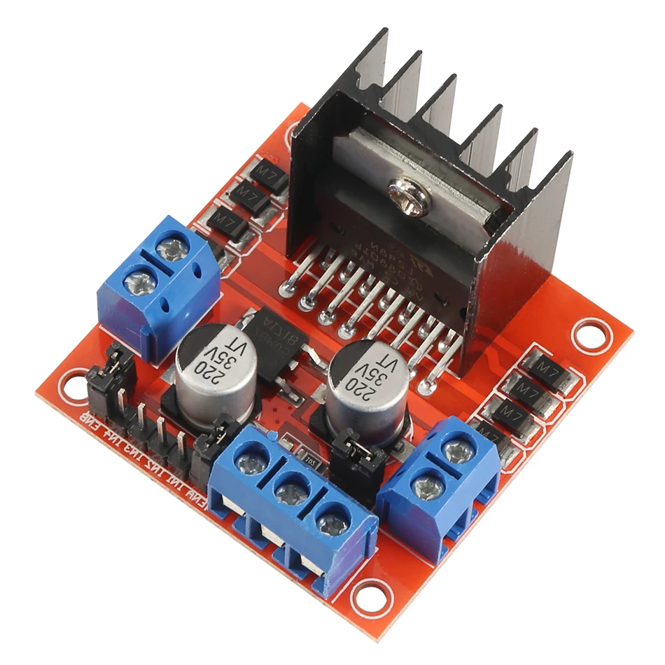 L298N Motor Driver Controller Board Module Stepper Motor DC Dual H-Bridge for Arduino Smart Car Power UNO MEGA R3 Mega2560