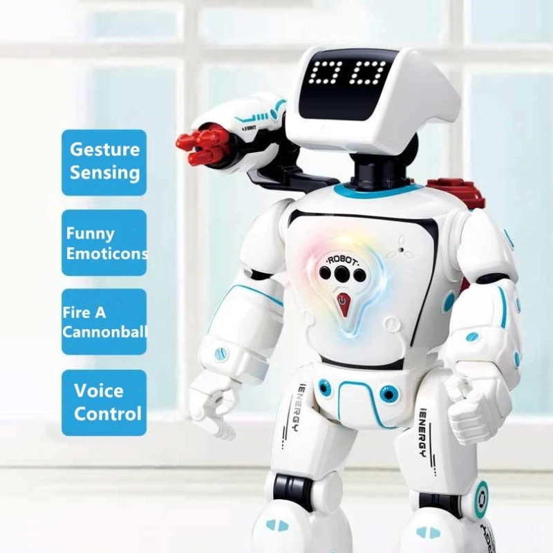 Intelligent Programming RC Robot Gesture Sensing Hydropower Hybrid Singing Dancing Science Teaching Voice Dialogue Kids\' RC Toy