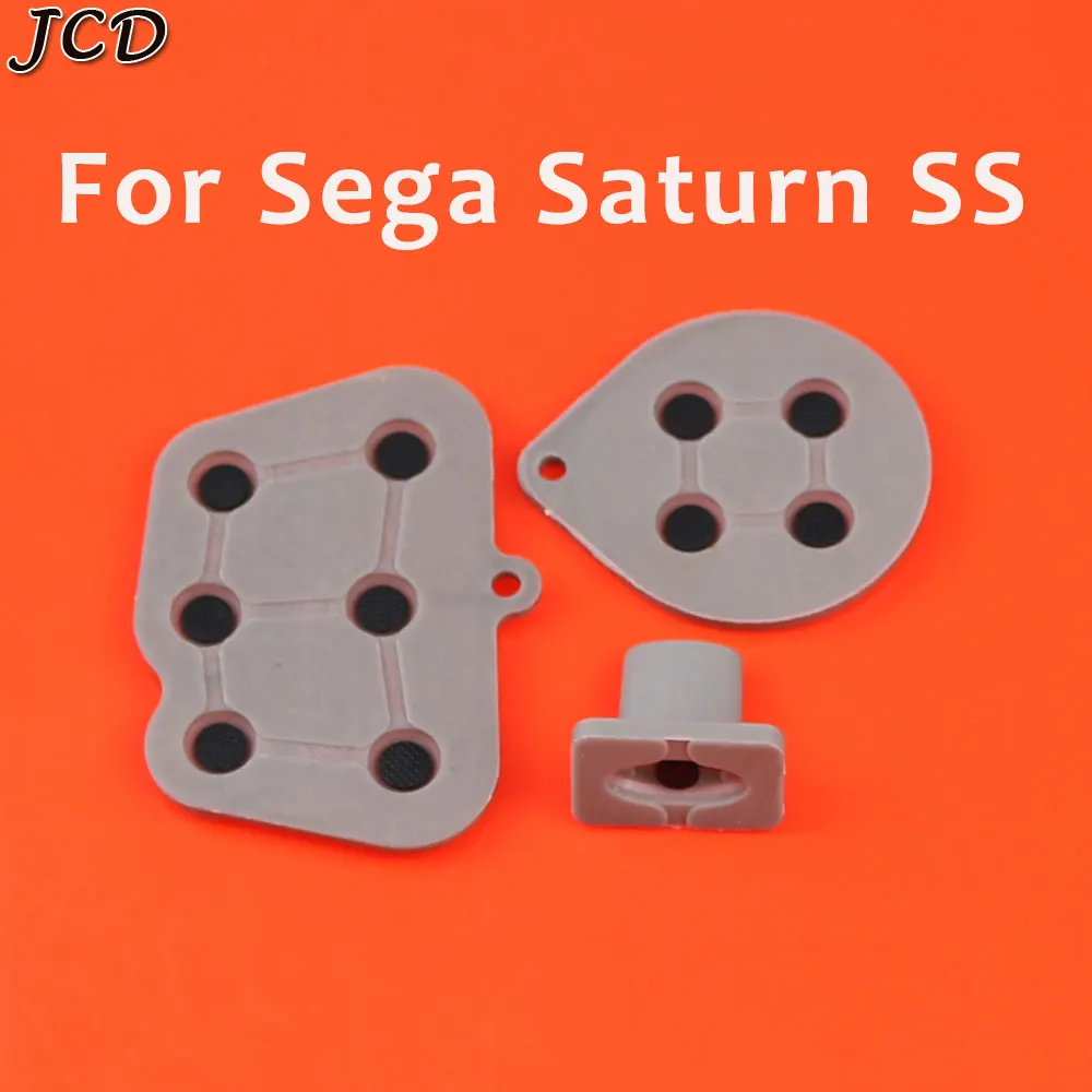 

JCD Repair parts for Sega Saturn SS Controller Silicone Conductive Rubber Pad Button Start Key Pads Button