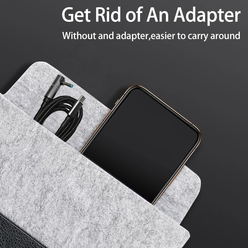 100W Typ C USB C PD zu Dc Universal Laptop Power Adapter Konverter Magnetic Charging Stecker Kabel Draht für asus Hp Lenovo