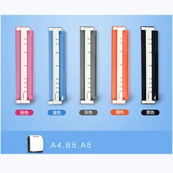 Multifunctional A4 paper 30 hole puncher / B5 26 hole / A5 20 hole puncher/ hole punch DIY Loose Leaf Paper Hole Puncher