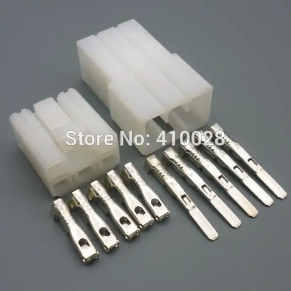 worldgolden 5/30/100sets kit 5pin male female 2.2mm wiring electrical plug connector MG610189  MG620211