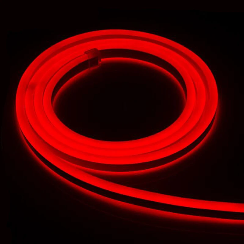 

50M LED Neon Strip AC220 -240V 12V 120LED/M SMD2835 Soft Flexible Neon Outdoor Decorative LED Strip Light Waterproof Rgb