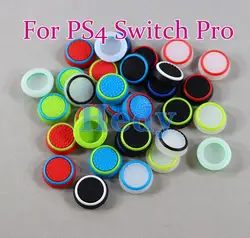300PCS Multi-color Silicone Colorful Cap Thumb Stick Joystick Grip For PS5 PS4 XBOX Series/ONE/XBOX360 Switch Pro Controller