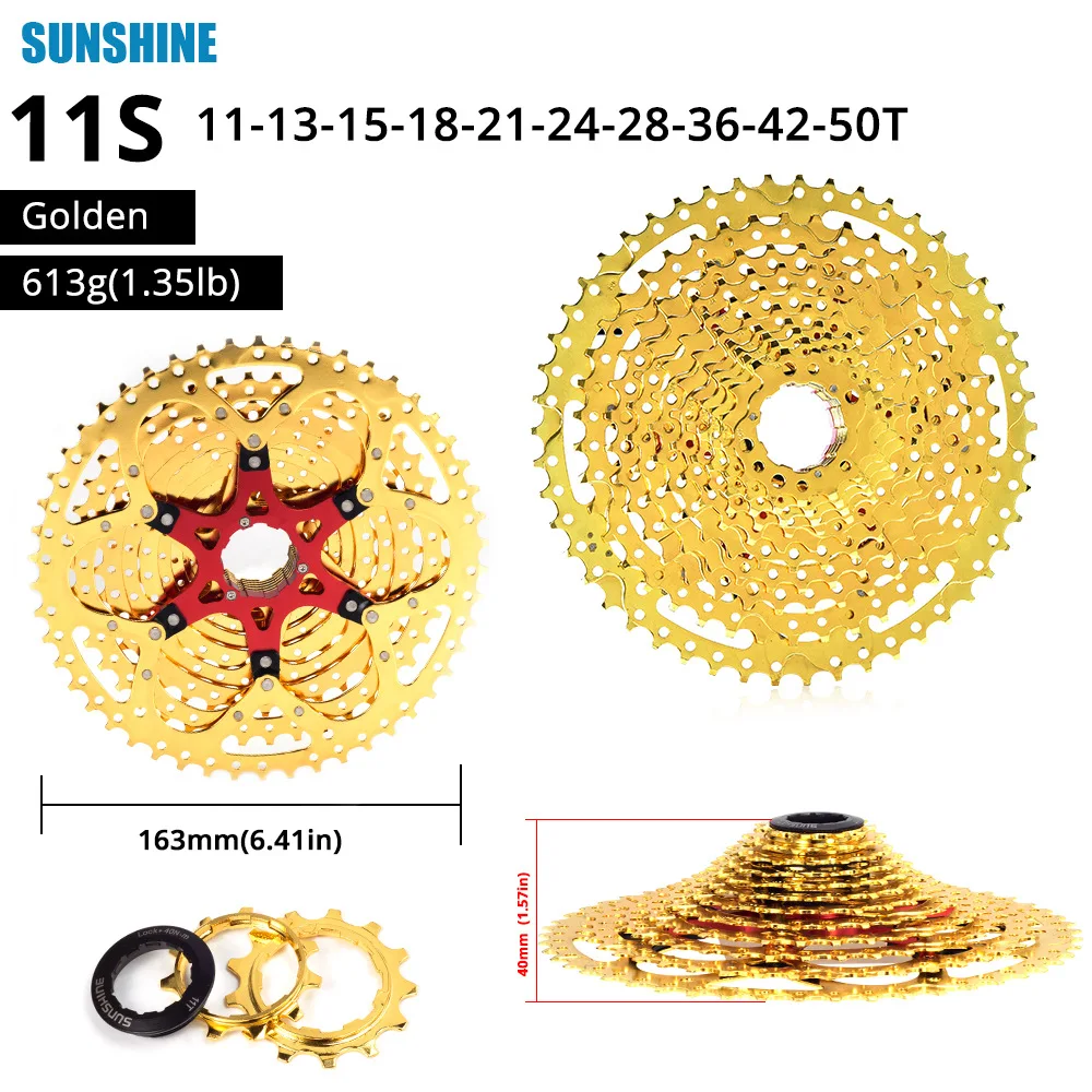 Cassete k7 9v 10v 11v 12v 11x32/36/40/42/50T Flywheel Kaseta Cassette Casete Speed Freewheel Bicycle Mountain Bike Sprocket