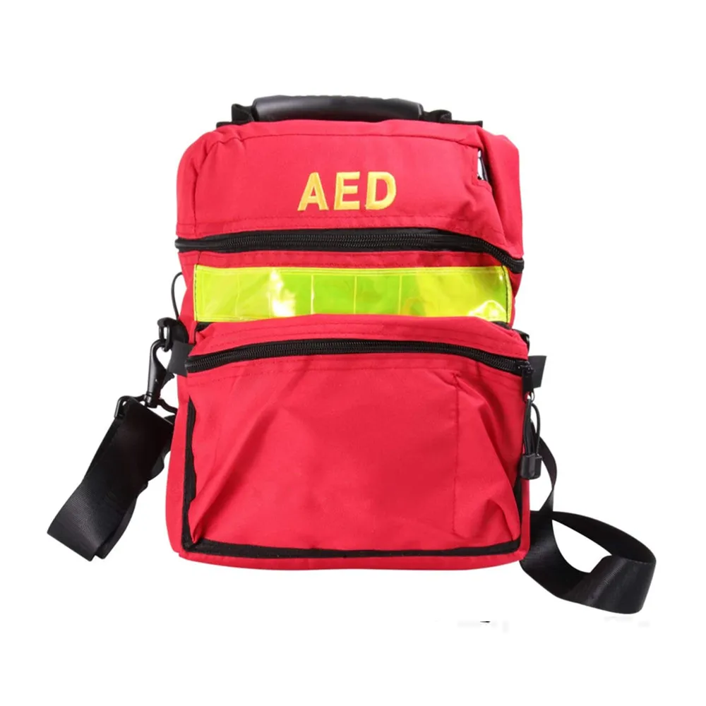 AED Medical Bag First Aid Bag Empty Travel Rescue Defibrillator Pouch 1st Responder Storage Survival Trauma Emergency Backpack