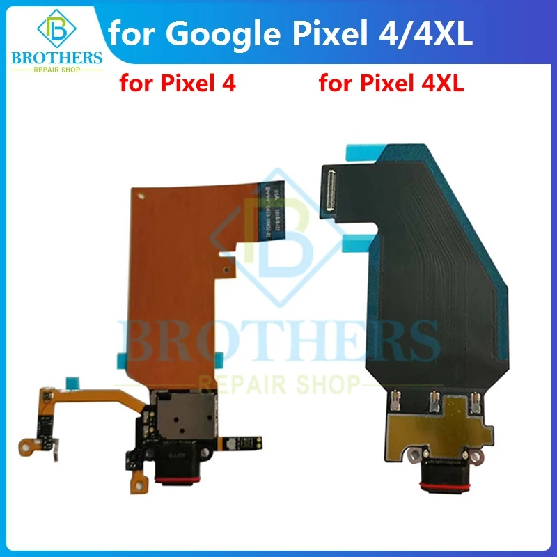 Type-C Charger For Google Pixel 4 4XL USB Charging Dock Flex Cable USB Cherger Port Phone Repair Parts Replacement Test Top