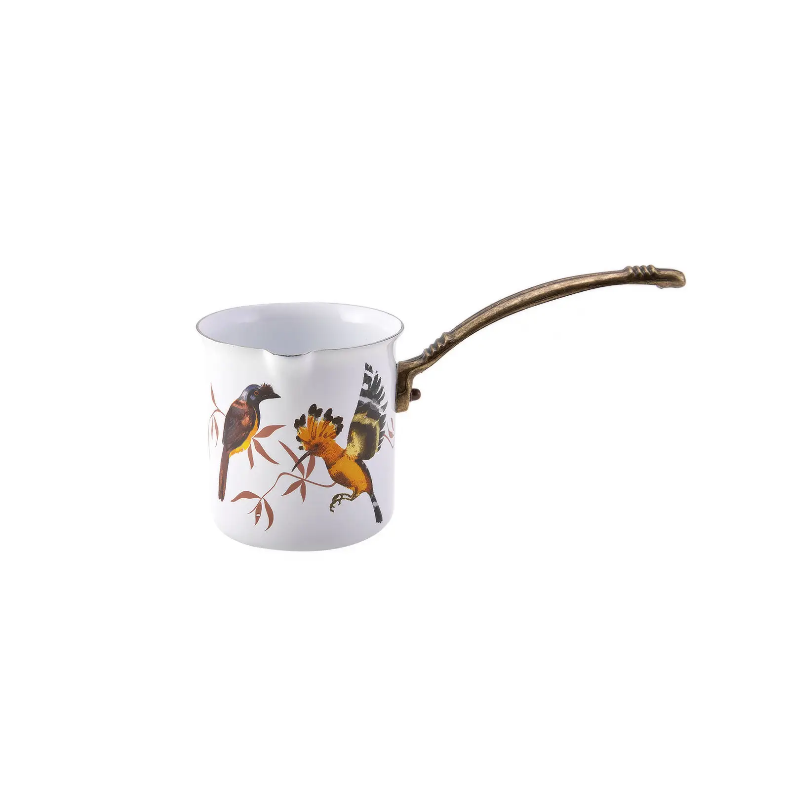 

DOLBOVI Roe Jungle Birds Medium Coffee Pot Medium SIZE Coffee maker турка для кофе cafetera