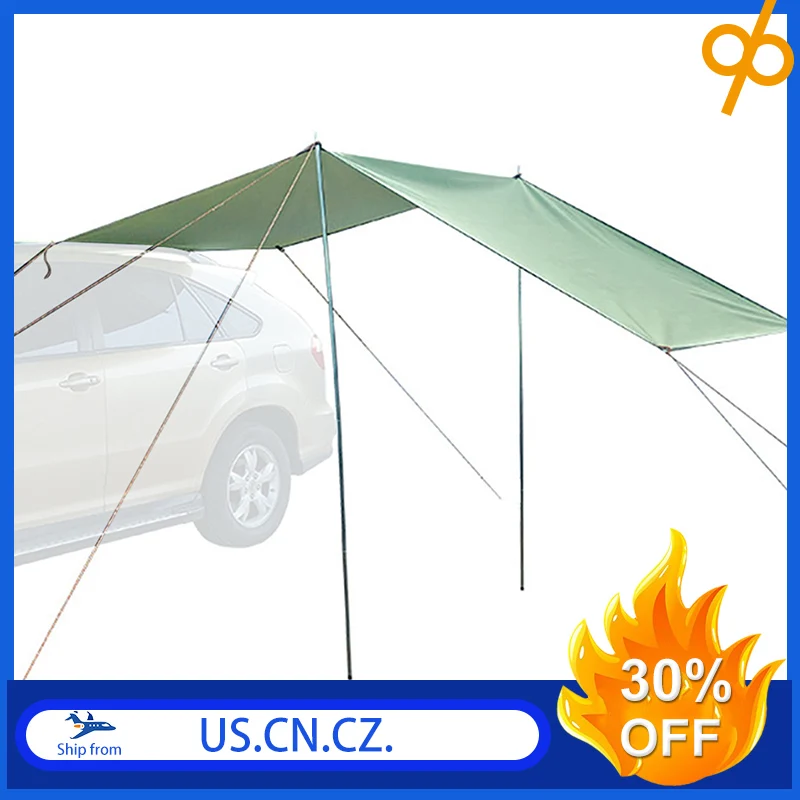 

5-8 Persons Outdoor Camping Tent Folding Car ShelterAnti-UV Garden Fishing Waterproof Car Awning Tent Picnic Sun Shelter