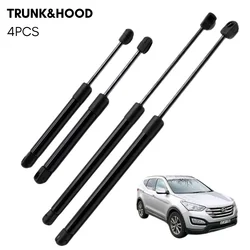 Hood and Trunk Lift Supports 4PCS for Hyundai Santa Fe III Maxcruz DM 2012-2019 Car Tailgate Bonnet Gas Shock Struts 817814Z000