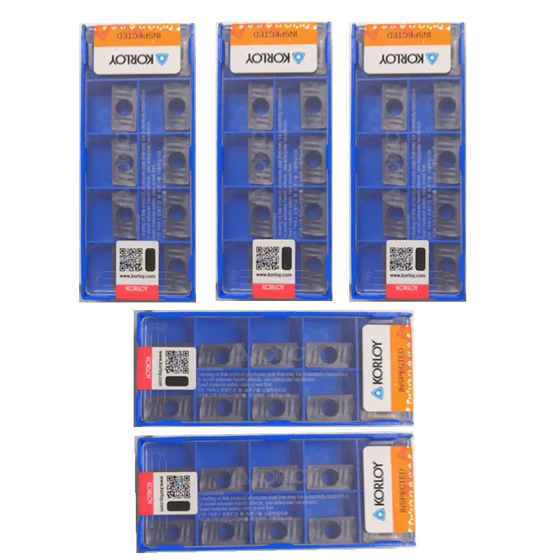SANAI CNC carbure insérer 10 pièces KORLOY APMT1604 PDER-Q PC5300 tour lame de tournage outil de coupe machines outil de tournage insérer