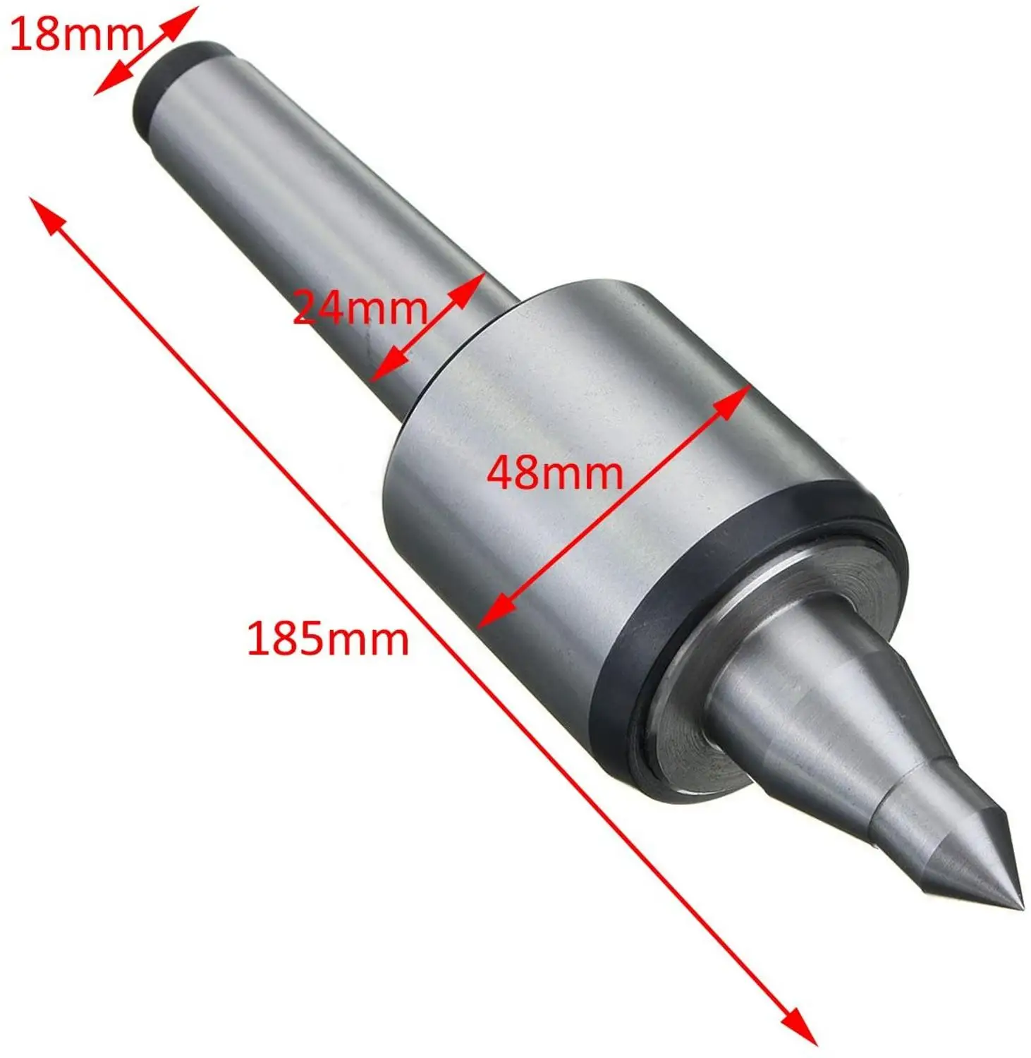 MT1 MT2 MT3 MT4 Precision Rotary Live Revolving Milling Center Drill Bit Taper Bearing Metal Work Lathe Turning Revolving Tools