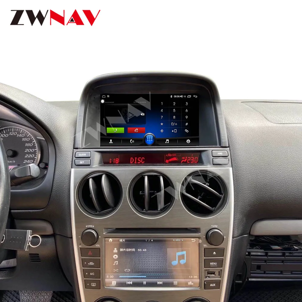 Android 10 6G+128GB For Mazda 6 Car Multimedia Player Auto Radio DVD 4G GPS Navigation With DSP Carplay WIFI