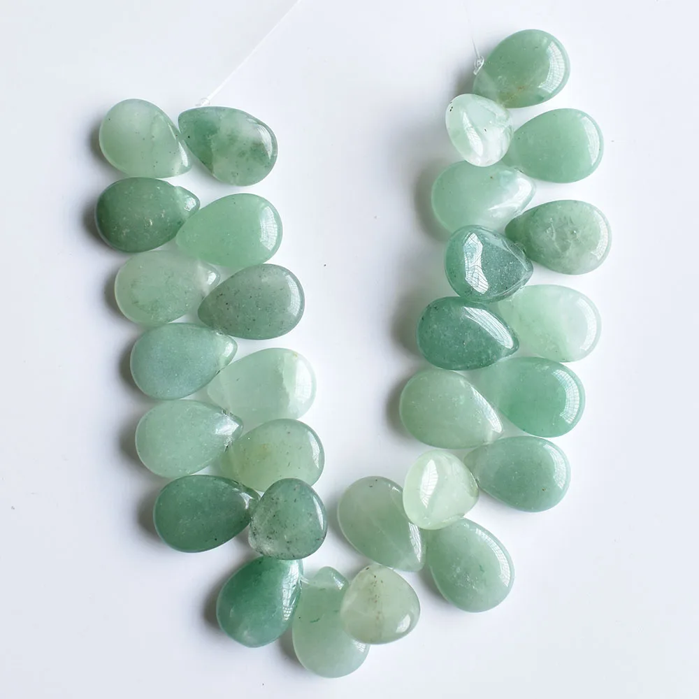 Wholesale 29pcs/lot 13X18mm Natural stones of various colorsNat drop CAB CABOCHON teardrop beads for jewelry making free