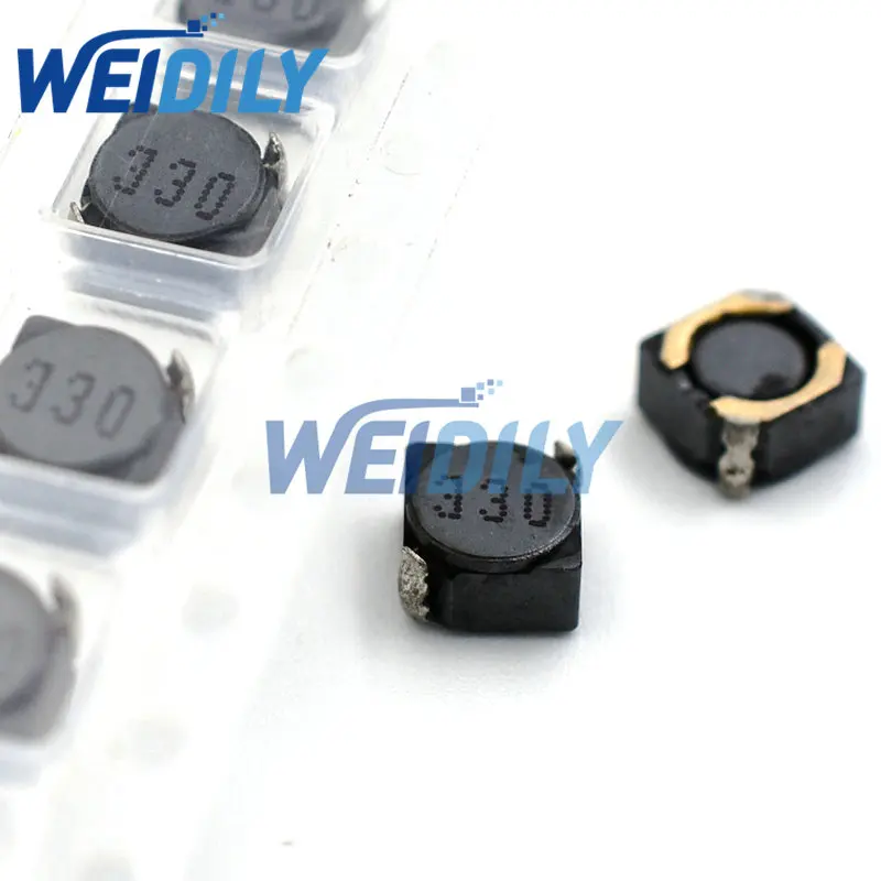 10PCS SMD Power Inductor CDRH4D28 5*5*3mm 2.2UH 4.7UH 10UH 22UH 33UH 47UH 2R2 4R7 100 220 330 470 Inductance