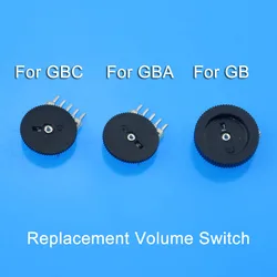 Commutateur de volume de remplacement pour Nintend, délibérément, garçon, document avancé pour GB GBA GBC, carte mère, potentiomètre GBA SP, 1 pièce