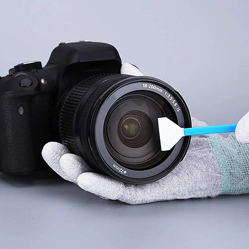 20 Pieces DSLR or SLR Digital Camera Sensorc Cleaning Stick for Full Frame Sensor CMOS 24 mm Wide Cleaning Swabs