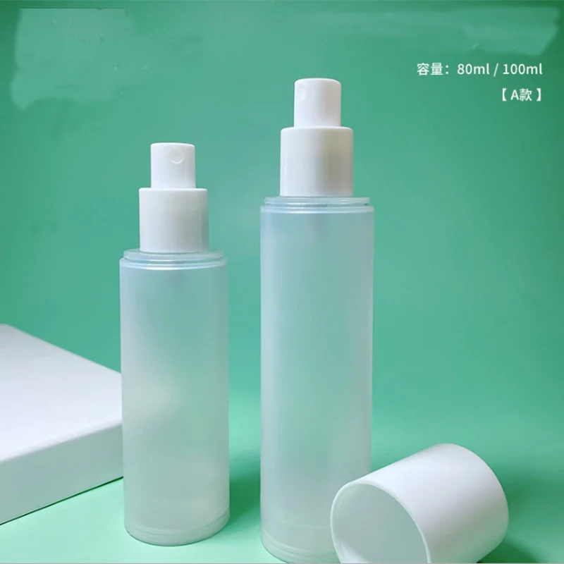 

free shipping 50pcs/lot 3oz 80ml 100ml PP large-capacity spray lotion bottle cosmetic packaging empty bottle