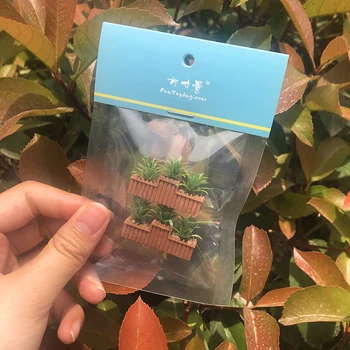 1:87 / 64 מיניאטורות סימולציה פרח מיטת דגם צילום DIY חול שולחן סצנה פרק גן כביש נוף