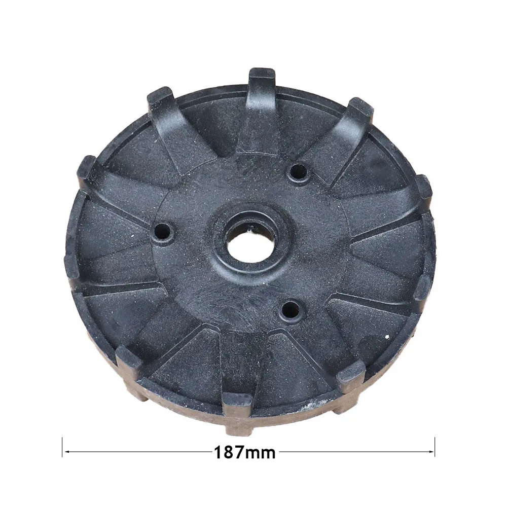 Rubber Track Drive Plastic Idler Wheel for Track System Go Kart Karting UTV Buggy Quad ATV Snow Sand Snowmobile Caterpillar