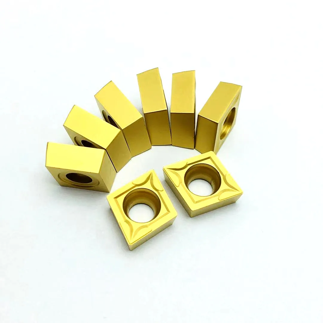 Inserto in metallo duro CCMT09T304 vvp15tf UE6020 US735 CCMT060204 fresa per utensili per tornitura di metalli CCMT 09T308 utensile CNC