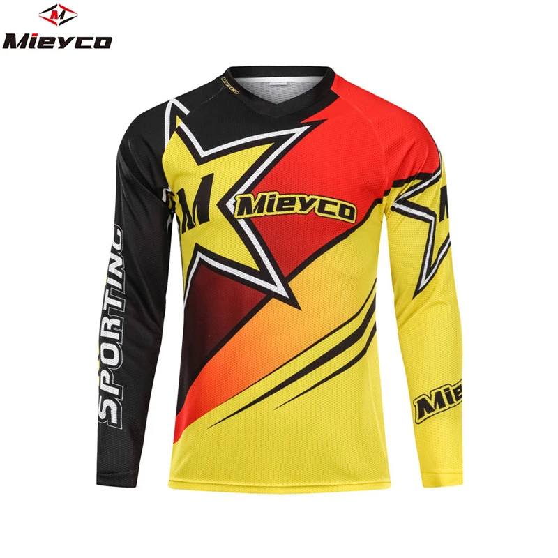 Mieyco Abbigliamento Da Uomo Anti-Pilling Mallot Ciclismo Hombre Camisa De Ciclismo Masculin Radtrikot Herren jersey Manga Larga