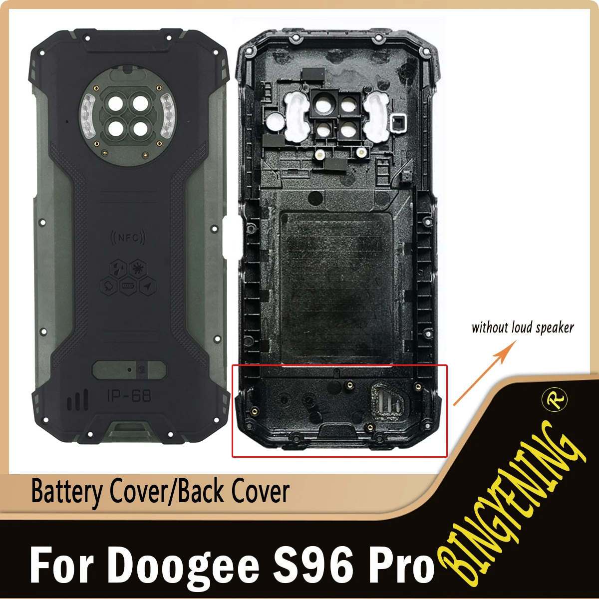 New Original For Doogee S96 Pro Battery Case Protective Battery Case Back Cover For Doogee S96Pro Phone