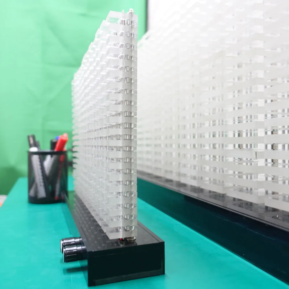 14 قطعة محلل الطيف ، مؤشر مستوى الموسيقى ، ضوء الطيف ، عمود إضاءة LED أكريليك VU