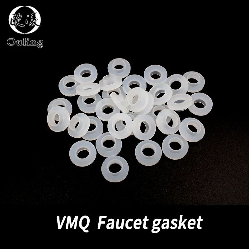 White Gasket Silicone Rubber VMQ 1/4