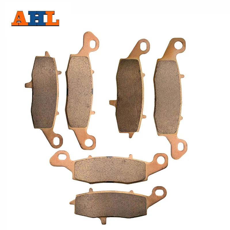 

AHL Motorcycle Front and Rear Brake Pads for For KAWASAKI I ZR 750 F ZR750F (ZR-7) 1999-2004 Sintered Brake Disc Pad