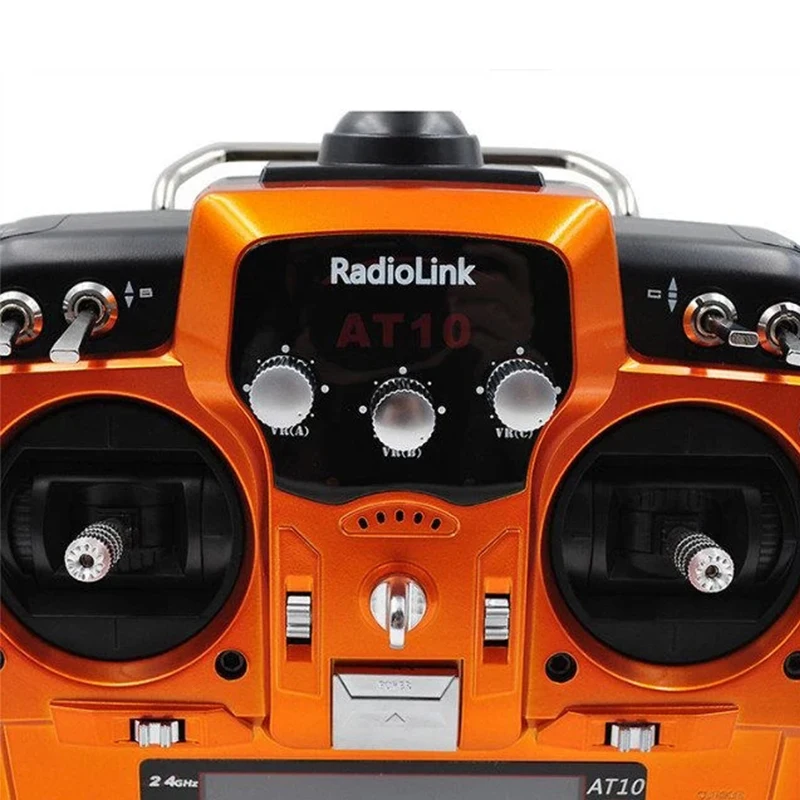 Radiolink AT10 II 12CH RC trasmettitore e ricevitore R12DS 2.4G AT9S PRO telecomando Radio per Drone RC/ala fissa