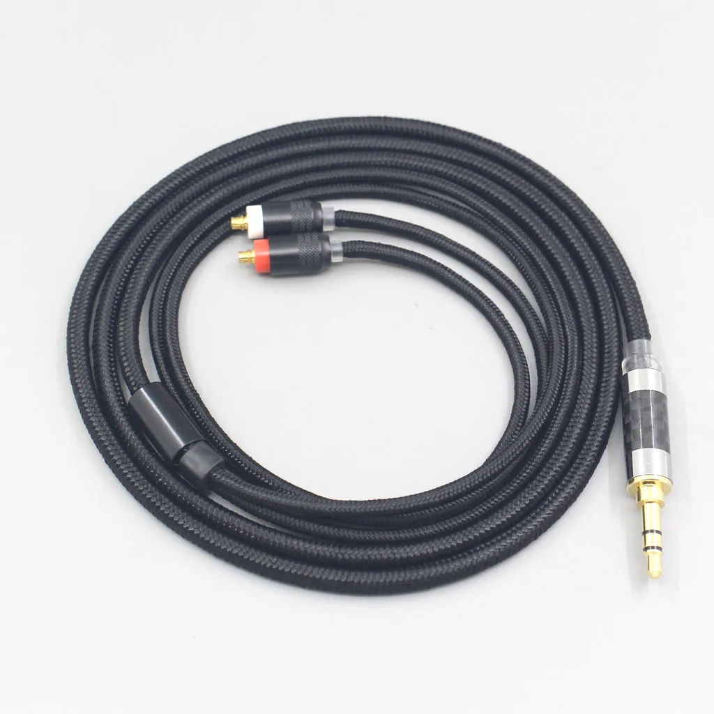 2.5mm 4.4mm Super Soft Headphone Nylon OFC Cable For Sony IER-M7 IER-M9 IER-Z1R Earphone Headset LN007515