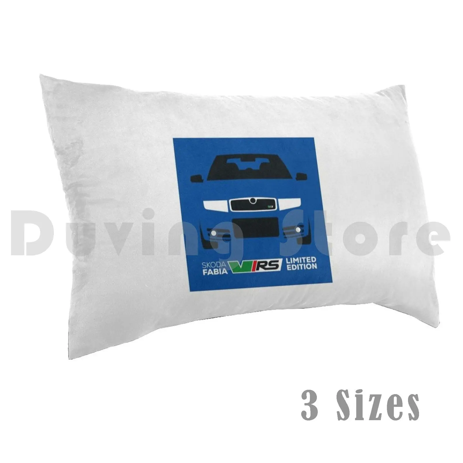 Skoda Fabia Vrs Limited Edition-No Number Plate Pillow Case Printed 50x75 Skoda Vrs Skoda Fabia Vrs Fabia